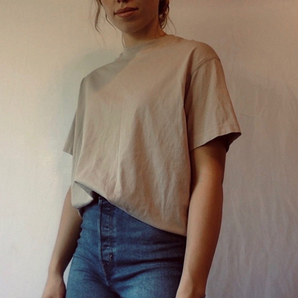 Tan H&M T-Shirt
